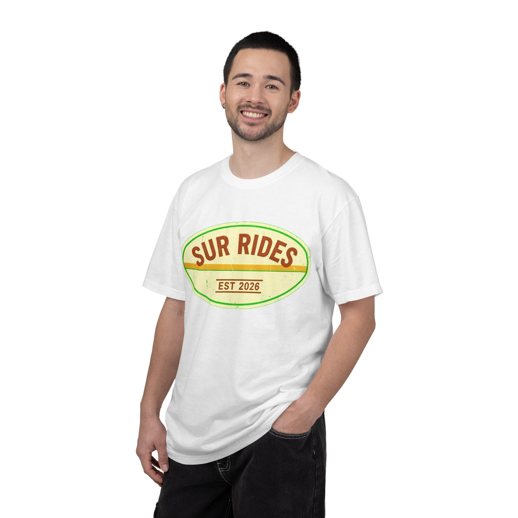 Sur Rides T‑Shirt — Vintage Surf Logo Tee (Est. 2026)