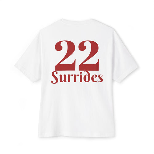 Surrides '22 Oversized Boxy Tee — Numbered Team Jersey Style